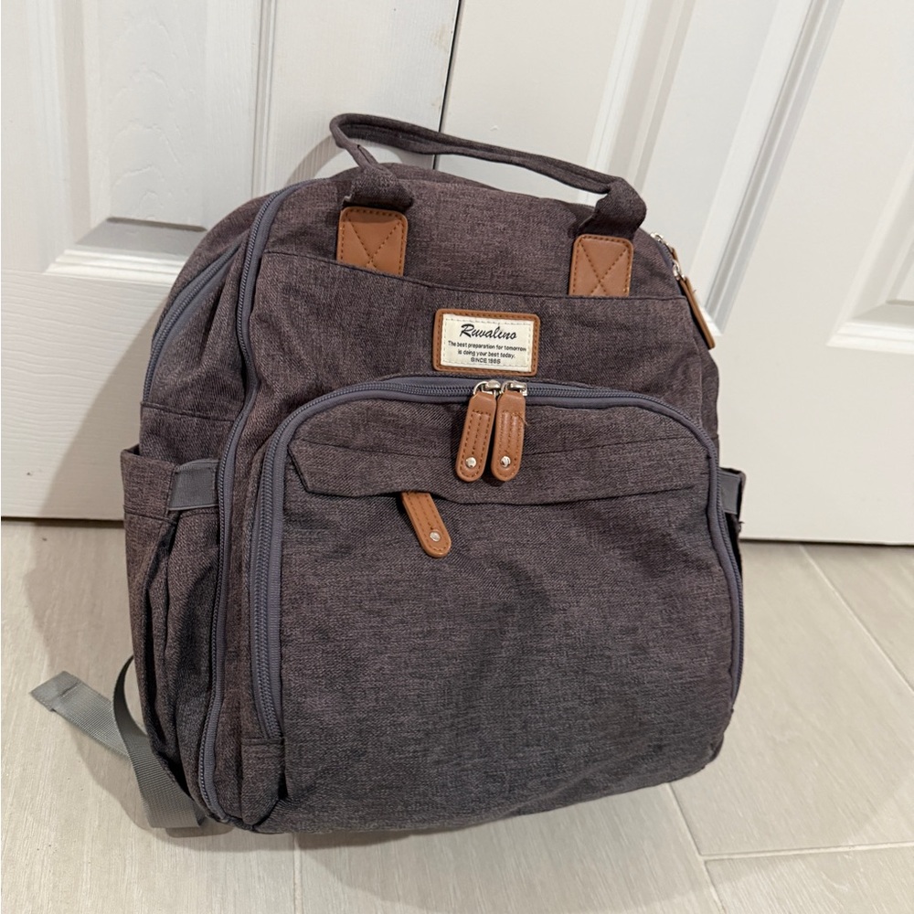 Diaper Bag Dark Gray